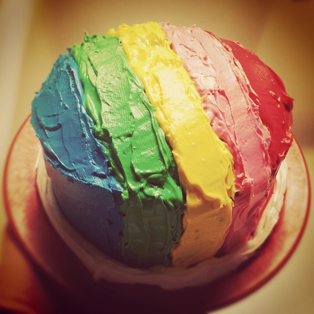 In a few short hours, Jewel will be wearing this cake. #1yearold…